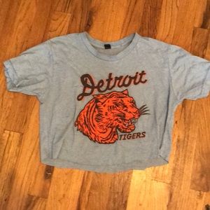 Detroit homemade crop top. Size small.